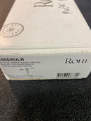 Rohl 1505/6ULB Shower 6-11/16" Ceiling Mounted Shower Arm and Flange - Unlacquered Brass (Living Finish)