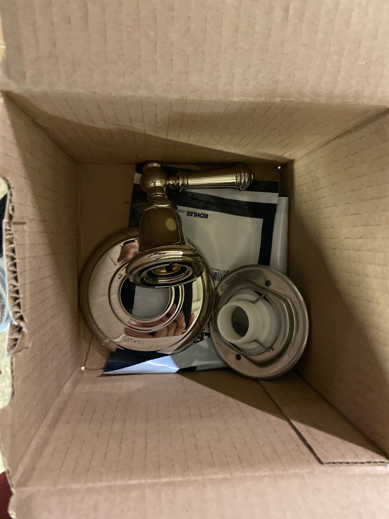 Kohler K-T72770-4-SN Artifacts Single Handle 2 or 3 Function Diverter Valve Trim - Less Valve - Vibrant Polished Nickel