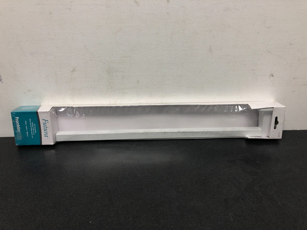 Franklin brass D2424W Futura 24 in. Towel Bar in White