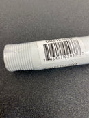 Unbranded DR512-WHF 12 in. White Flat Extension Downrod