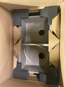 Blanco 517678 PRECIS Undermount Granite Composite 29.75 in. 50/50 Double Bowl Kitchen Sink in Truffle