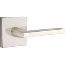 Emtek 5110HLOUS15RH Helios Right Handed Passage Door Lever Set with Square Rose - Satin Nickel