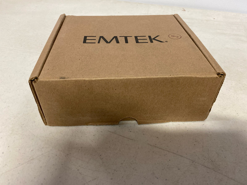 Emtek C5212DTUS19 Dumont Privacy Door Lever Set with Modern Rectangular Rose and Concealed Screws from the Brass Modern Collection - Flat Black