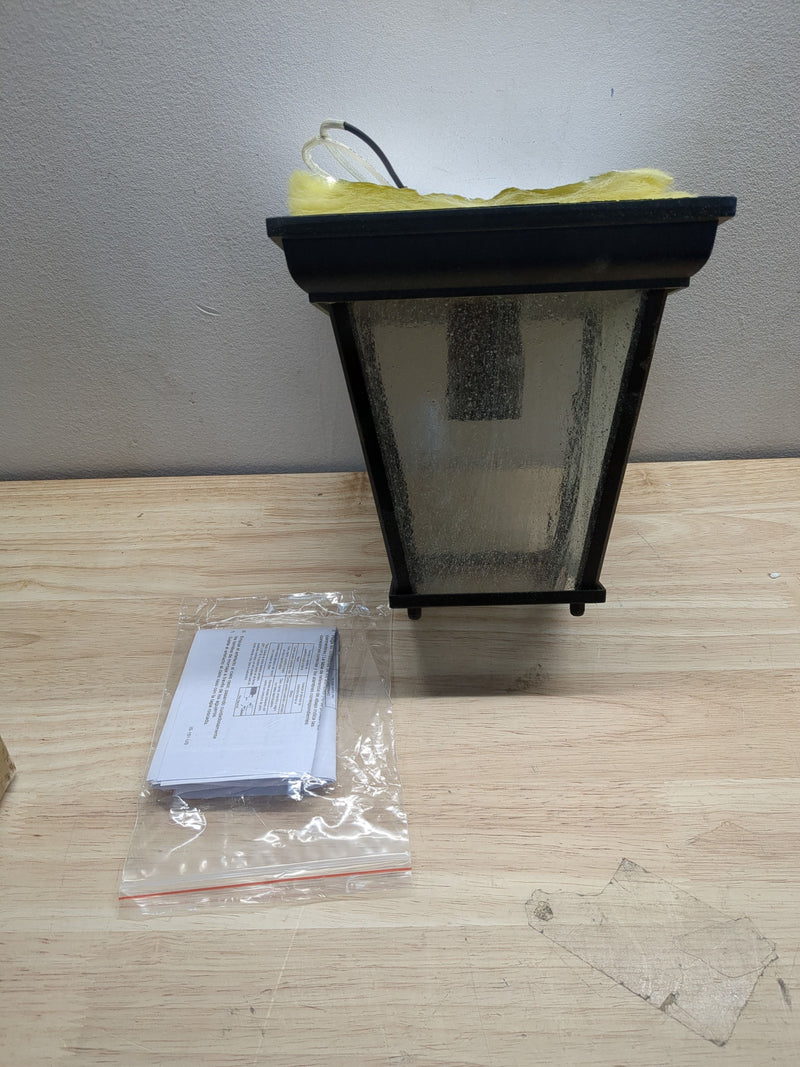 Kichler 9859BK Outdoor Ceiling 1-Light, Black