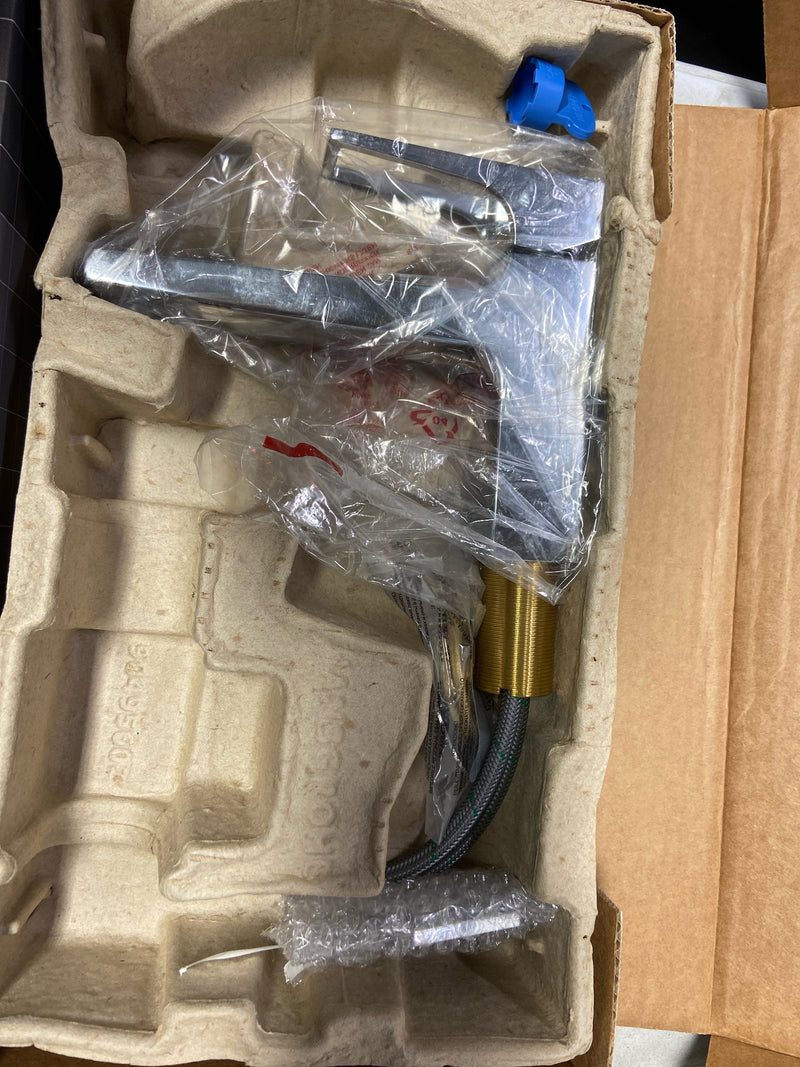 hansgrohe Metropol Modern Low Flow Water Saving 1-Handle 1 6-inch Tall Bathroom Sink Faucet in Chrome, 74505001