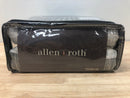  Allen + Roth 95-in Back Tab Curtains, Black - 2 Panels