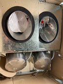 Elco EL901ICA The Slant System Medium (E26) New Construction Recessed Housing for 6" Trims - Airtight - N/A