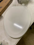 Kohler K25883-0 Triko Elongated Closed-Front Toilet Seat and Lid with Quiet-Close Technology White