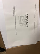 Miseno MNO163320F Farmhouse 33" Single Basin Stainless Steel Kitchen Sink with Apron Front - Drain Assembly and Basin Rack Included Free - 16 Gauge Stainless Steel