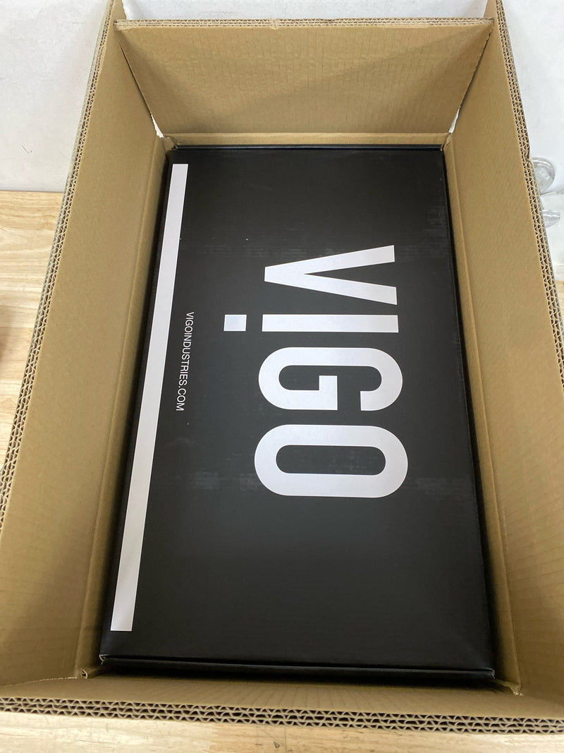 Vigo VG02053MG Jewel 11 in. H Single Handle Kitchen Bar Faucet in Matte Brushed Gold