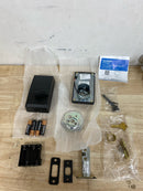 Schlage Residential BE489WBCCEN622 Century Encode Smart WiFi Touchscreen Deadbolt C Keyway with 12351 Latch and 10116 Strike Matte Black Finish