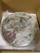 Hudson Valley Lighting 9008-PN Royalton - 4 Light Flush Mount 14.5 inches Tall and 18.25 inches Wide - Polished Nickel