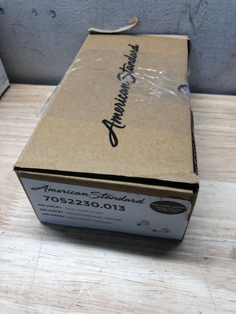 American standard 7052230.013 Delancey Toilet Paper Holder in Polished Nickel