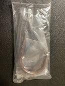 Rod desyne 4882-037 Marion Cocoa Metal Hook Curtain Holdback (Set of 2)