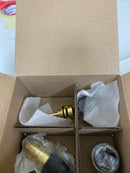 Brizo T75522-SLLHP Frank Lloyd Wright Thermostatic Valve Trim with Integrated Volume Control and 3 Function Diverter for Two Shower Applications - Less Handles and Rough-In - Luxe Steel