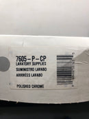 Kohler K-7605-P-CP 3/8" NPT Water Supply Angle Stop Valve - Polished Chrome