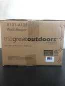 The Great Outdoors 1 Light 6" Height Dark Sky Compliant Outdoor Wall Sconce from the Kirkham Collection