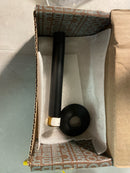 Brizo RP48985BL Essential 6" Ceiling Mounted Shower Arm and Flange - Matte Black