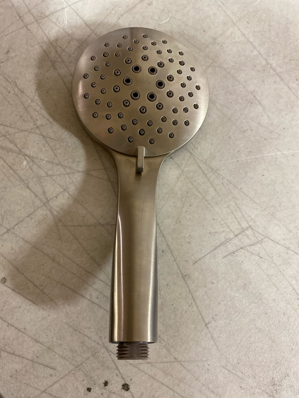 Moen 189315BN 5-Spray Patterns Wall Mount with 1.75 GPM 4.38 in. Eco-Performance Handheld Shower Head in Brushed Nickel