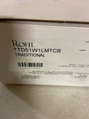 Rohl TTD51W1LM Pressure Balanced Valve Trim Only with Single Lever Handle - Less Rough In - Tuscan Brass
