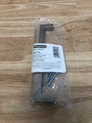 Amerock monument 6-5/16 in (160 mm) center-to-center satin nickel cabinet pull