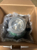 Whitehaus WH007-BN Cyclonehaus 1 HP Stainless Steel Flange Garbage Disposal - Brushed Nickel