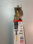 Satco 6Pk 4w B11 LED 2700K Medium Base Dimmable - 40w equiv