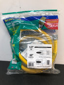 Brasscraft CSSD64TE-60 X5 1/2 in. MIP x 1/2 in. MIP x 60 in. Gas Connector (1/2 in. OD) w/Safety+Plus2 Thermal Excess Flow Valve (53,200 BTU)