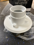 Signature Hardware SH608BG Menlo Square Shower Drain with Flange - Brushed Gold