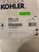 Kohler 97094-4-BL Hint Centerset Bathroom Sink Faucet, 1.2 gpm, Matte Black