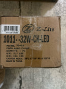 Z-Lite 1011-32W-CH-LED Harrison Vanity, 1-Light 32 Watts, Chrome