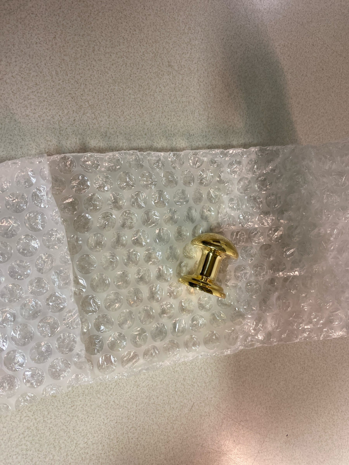 Perrin and Rowe U.6581EG 1 Inch Round Cabinet Knob - Pack of 5 - English Gold