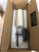 Elegant Lighting LD6004W5BK Mel Single Light 16" Tall Bathroom Sconce - Black