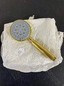 California Faucets HS-083.18-BBU 1.8 GPM Multi Function Hand Shower with Straight Handle - Burnished Brass