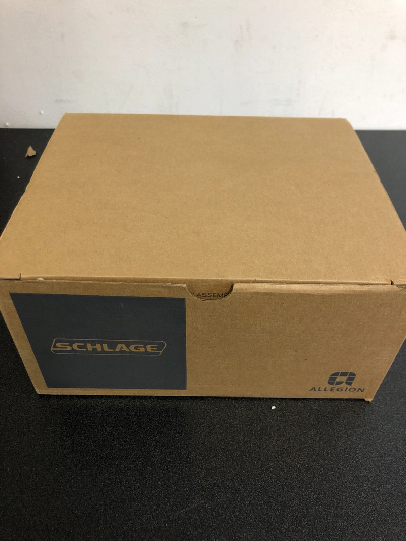 Schlage FE595PLY622PLY Plymouth Keypad Entry with Flex-Lock Door Knob Set with Plymouth Interior Knob - Matte Black