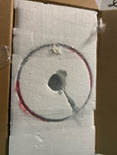 Globe Electric 63000004 3-Piece Bathroom Set, Matte Black, 15.5" 2-Light Vanity Light, Towel Ring, Toilet Paper Holder, Bulb Not Included