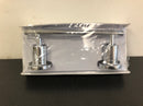 Contempra Double Post Tissue Holder - Polished Chrome