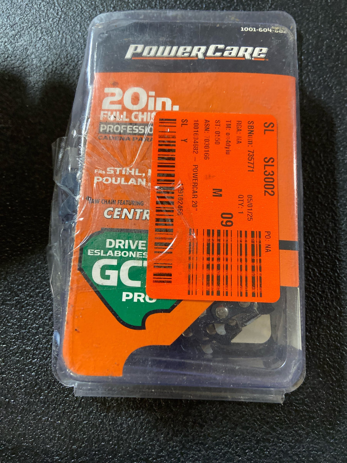 TriLink 20 in. GC72 Full Chisel Chainsaw Chain