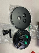 Signature Hardware SHGF8040MB Greyfield Simple Select 2-Way Pressure Balance Shower Trim Only - Less Rough-In Valve - Matte Black
