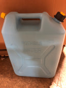 Scepter Water Can with Easy-Pour Spout for Camping/Emergency/Off-Road, 5 Gallon, Blue