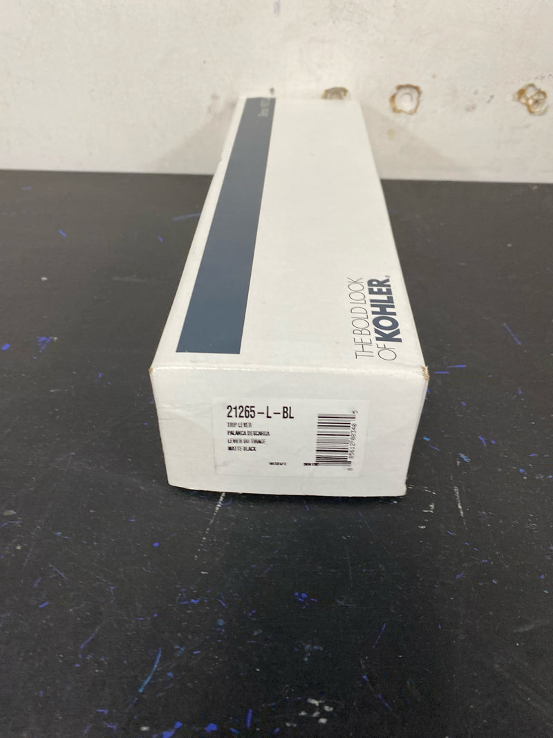 Kohler K-21265-L-BL Irvine Left-hand Trip Lever - Matte Black
