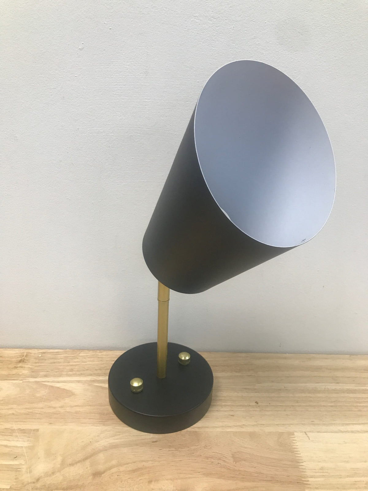 Elegant Lighting LD2354BK Halycon 11" Tall Wall Sconce - Black / Brass