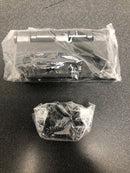 Deltana S44R5HDB1B 4" x 4" Ball Bearing 5/8" Radius Corners Mortise Hinge - Pair - Black