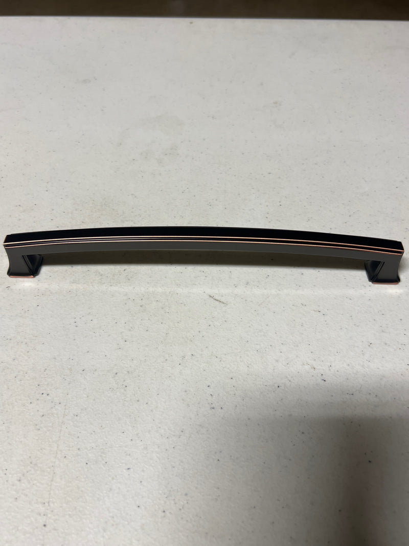 Hickory Hardware P3237-OBH Bridges 8-13/16" Center to Center Bridge Style Bold Square Cabinet Handle / Drawer Pull - Oil-Rubbed Bronze Highlighted