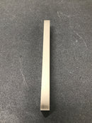 Berenson 2318-1BPN-P Swagger 8-13/16" (224 mm) - Center to Center Modern Angled Cabinet Handle / Drawer Pull - Brushed Nickel