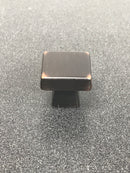Amerock BP55271ORB Blackrock 1-3/16 Inch Square Cabinet Knob - Oil Rubbed Bronze