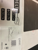 Delta 537-BLMPU-DST Velum 1.2 GPM Single Hole Bathroom Faucet with Push Pop-Up Drain Assembly - Matte Black
