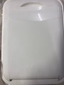 Rev-A-Shelf 50 Qt Under Sink Garbage Can Lid for Base Kitchen and Bathroom Cabinet, Replacement Plastic Trash Bin Lid Only, White, RV-50-LID-1-1-40