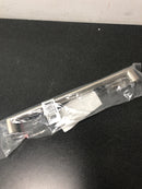 Berenson 2091-4BPN-P Elevate 10-1/16" Center to Center Wide Thick Bold Square Cabinet Handle / Drawer Pull - Brushed Nickel