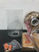 Z-Lite 492-1S-OBR Beckett 7" Tall Bathroom Sconce - Olde Brass